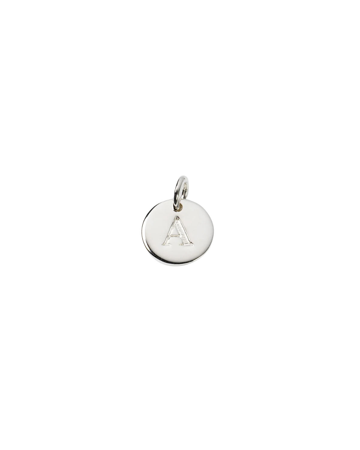 Anhänger Mini-Buchstabe - silber