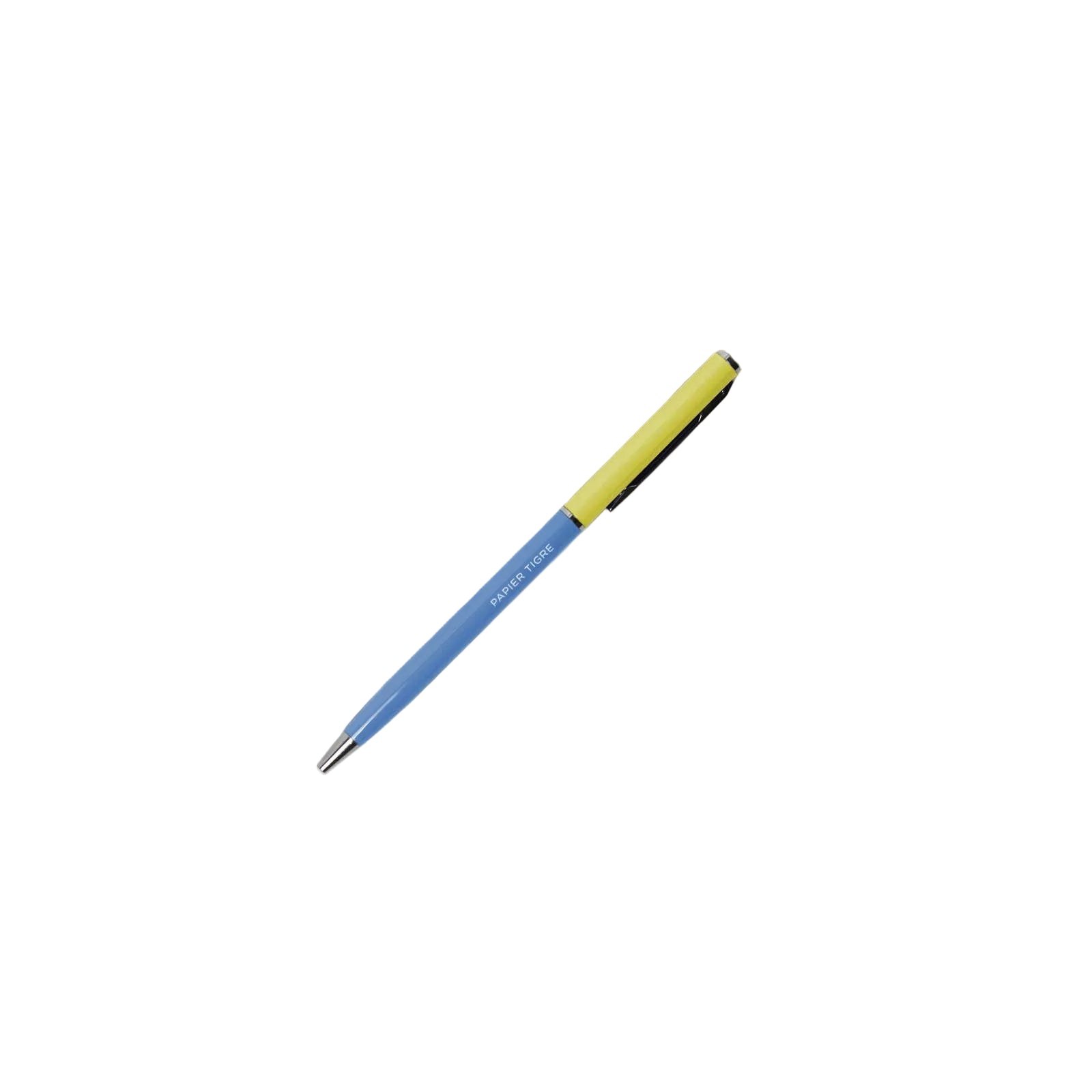 Kugelschreiber - Himmelblau/Zitronengelb