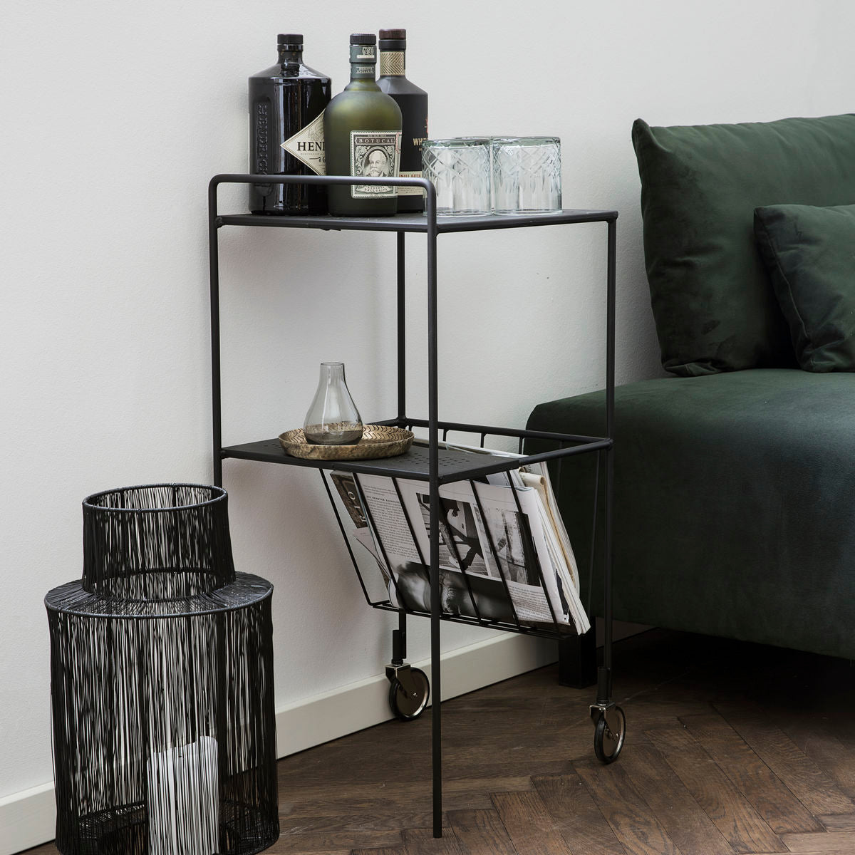 Trolley Use - schwarz 35 x 75 cm