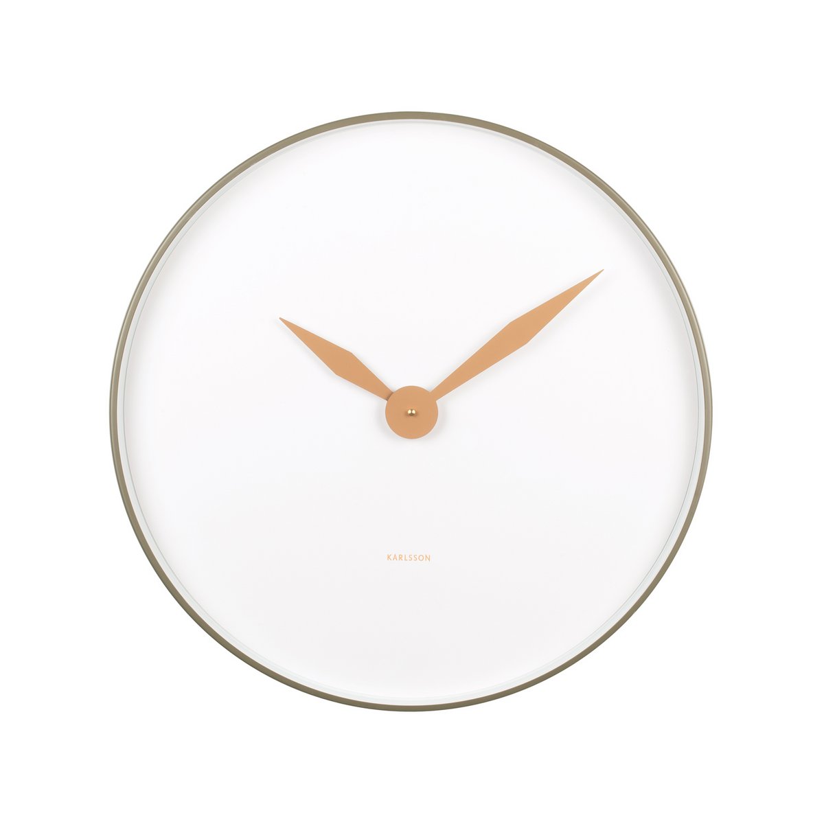 Wanduhr Albatros - Grün