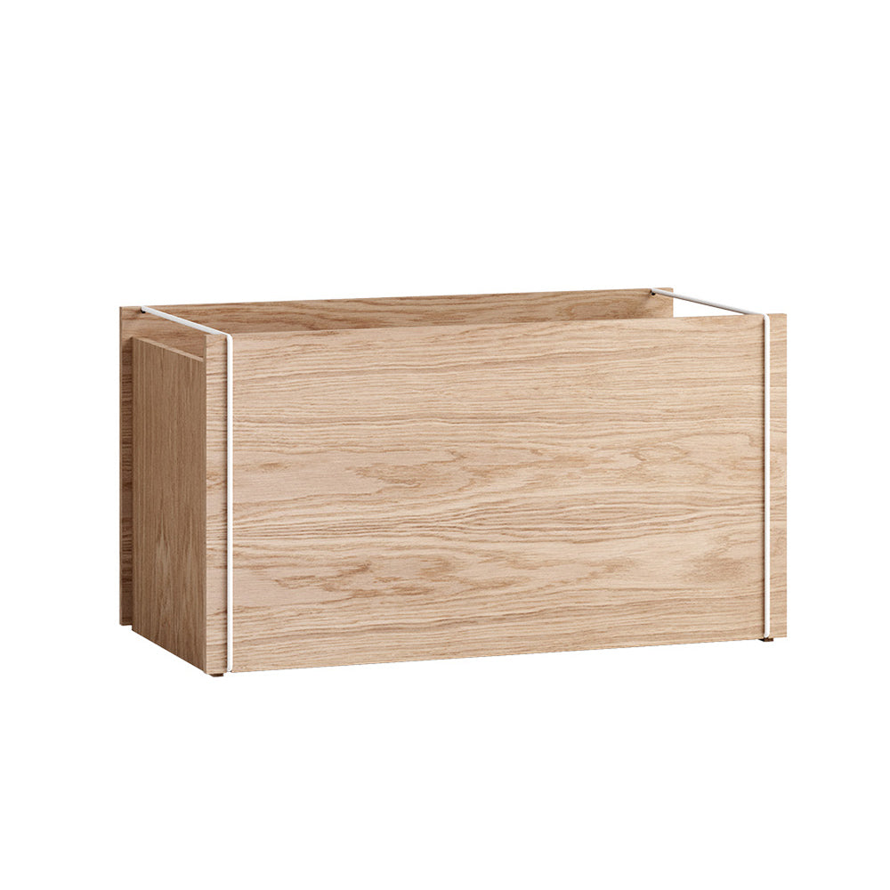 Aufbewahrungsbox aus Holz - oak