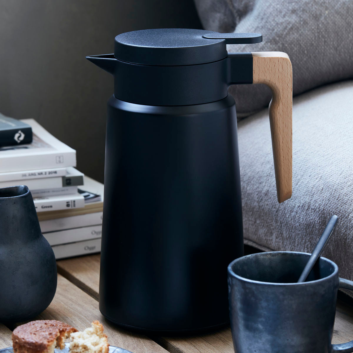 Thermoskanne Cole - schwarz 1,8 l