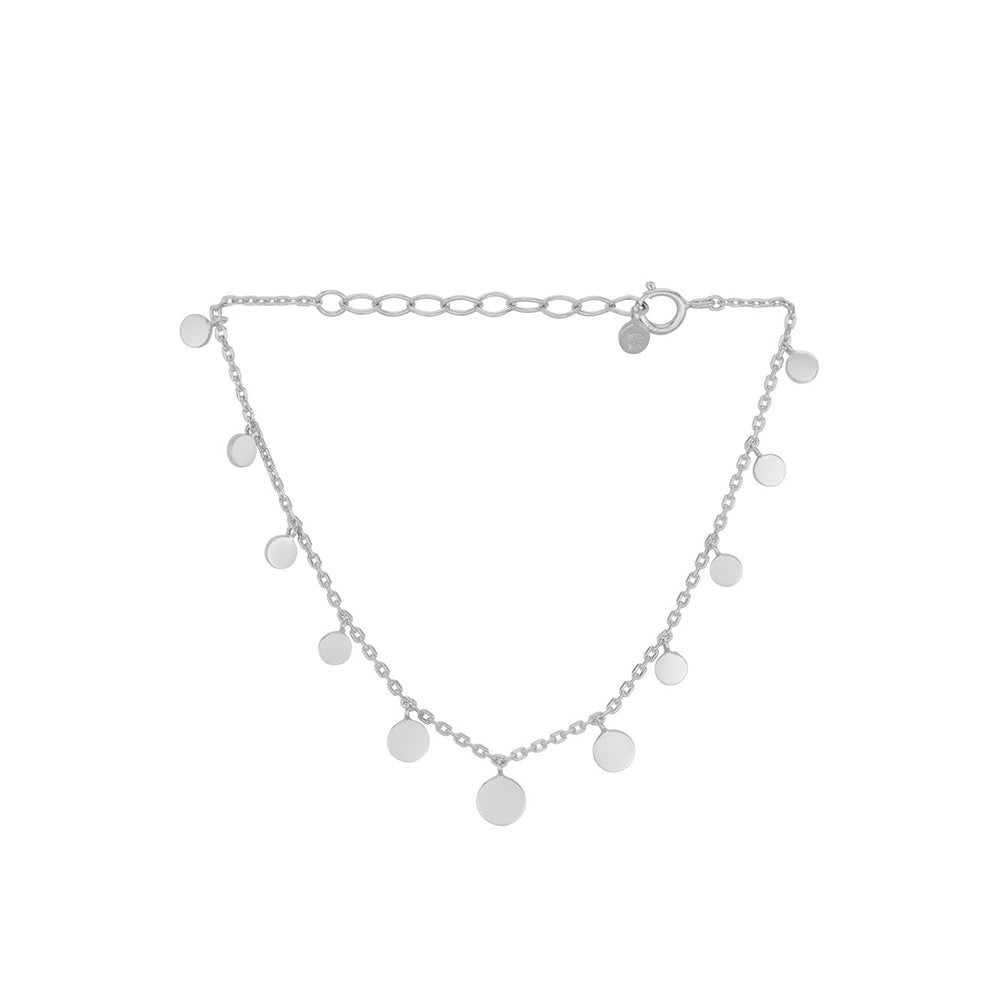 Armband - Sheen - silber 15-18 mm