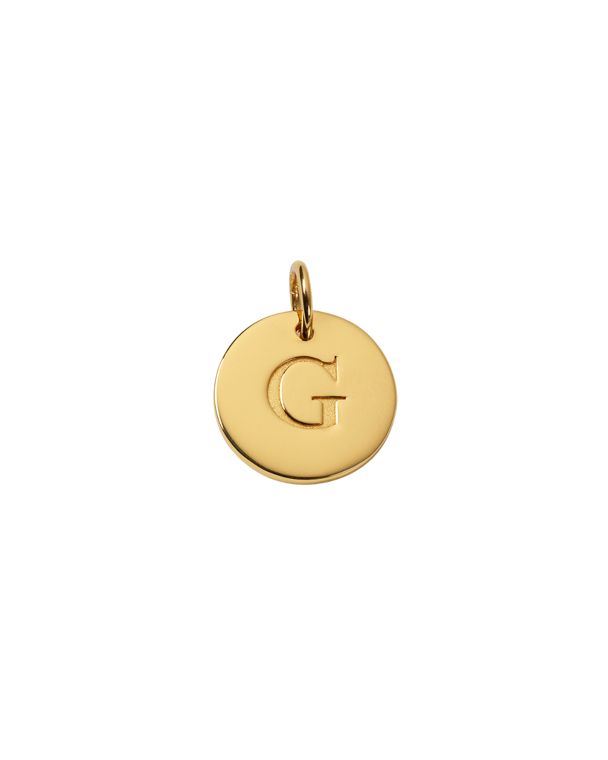 Anhänger Buchstabe (groß) - gold