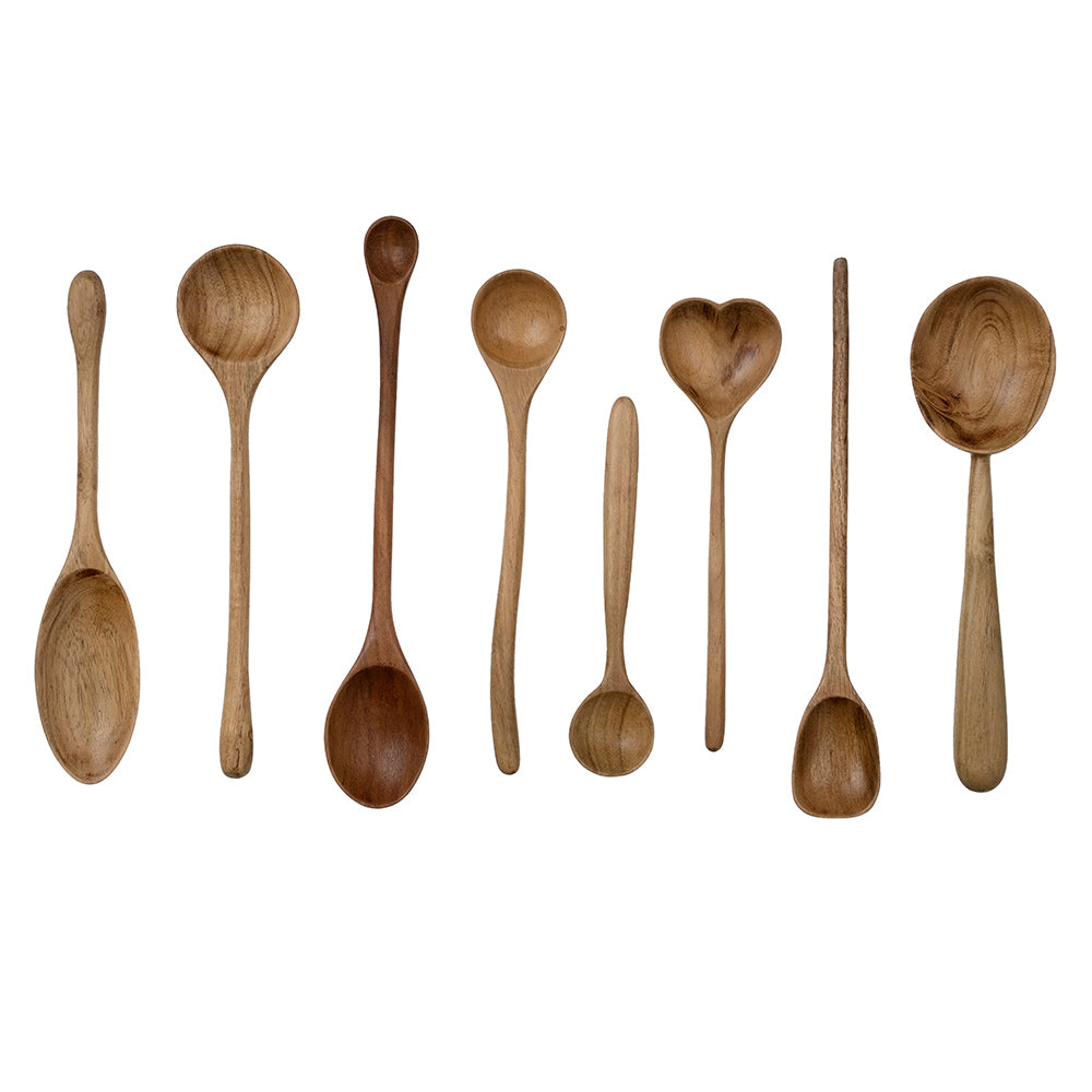 Holzlöffel Yoshi - rund & oval 2er Set