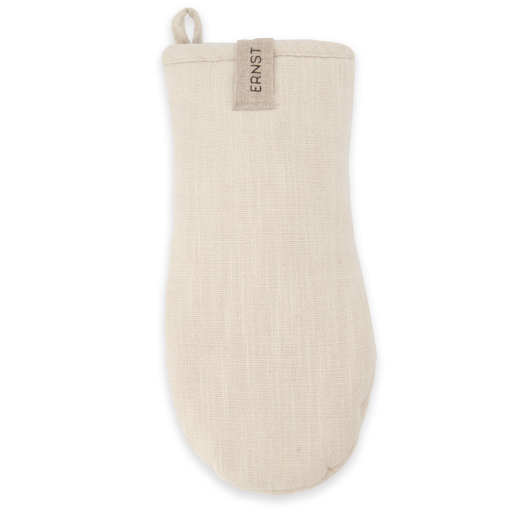 Ofenhandschuh aus Baumwolle - natur