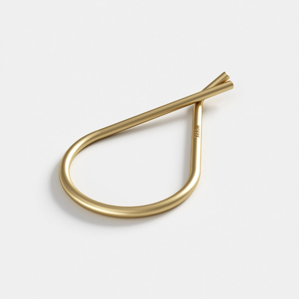 Schlüsselring - brass