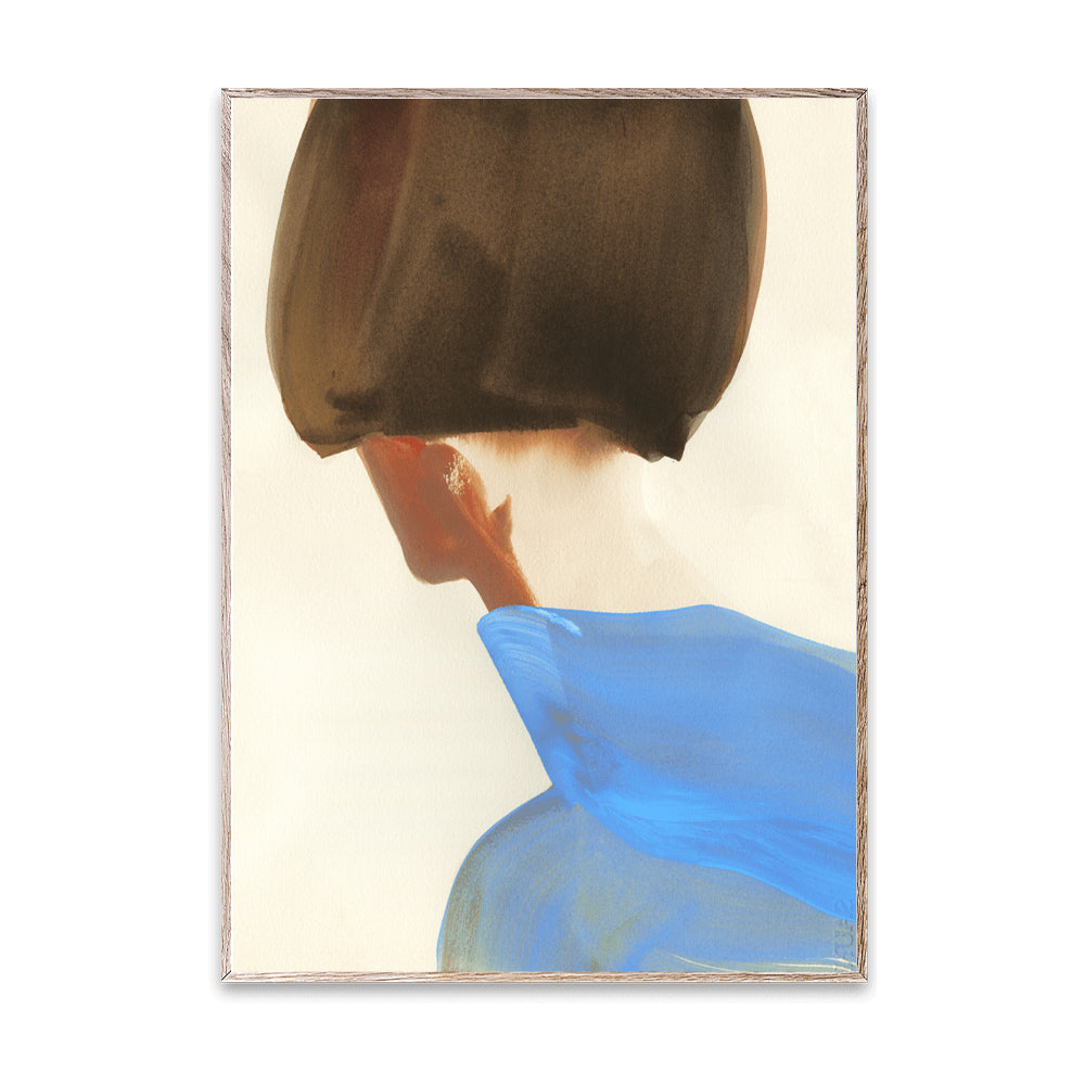 Poster - The Blue Cape - 50 x 70 cm