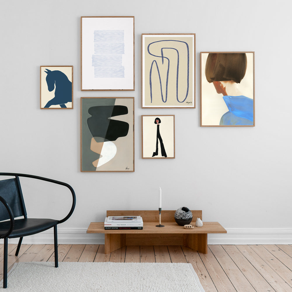 Poster - The Blue Cape - 50 x 70 cm