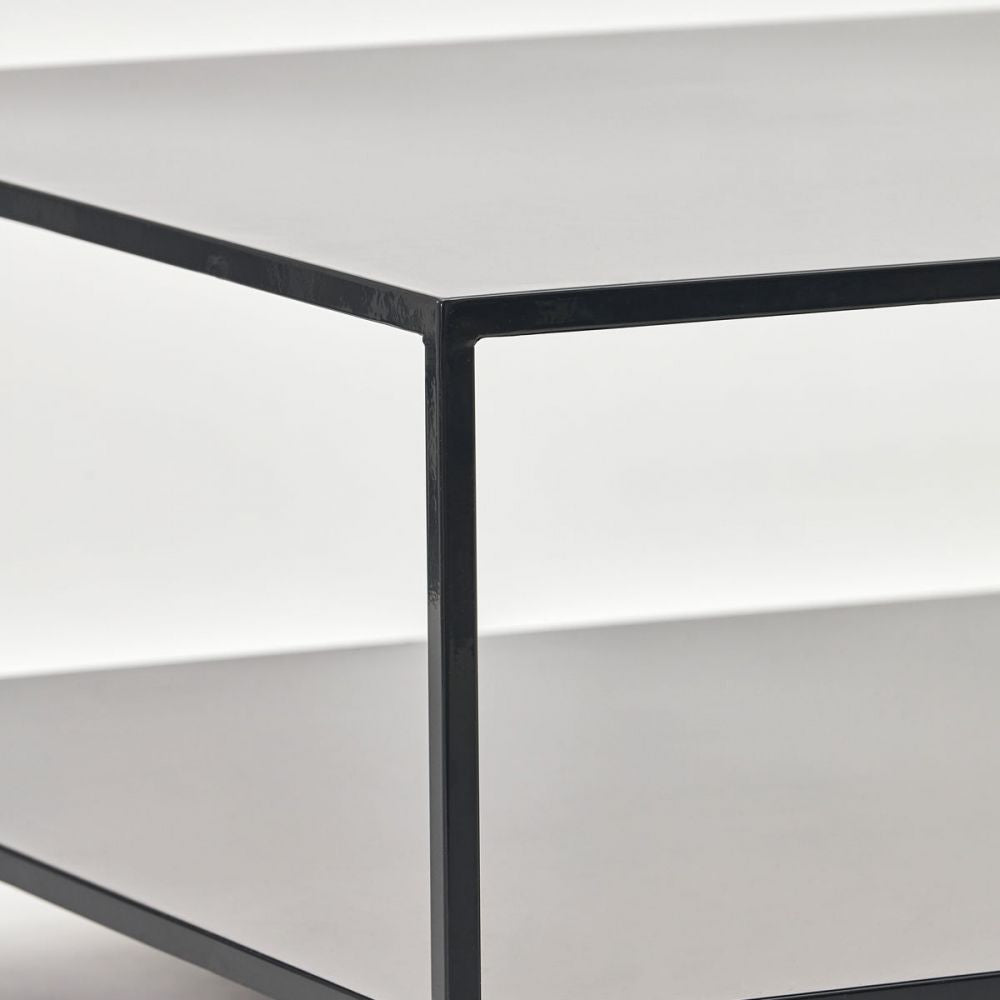 Couchtisch Fari - schwarz 85 x 85 cm