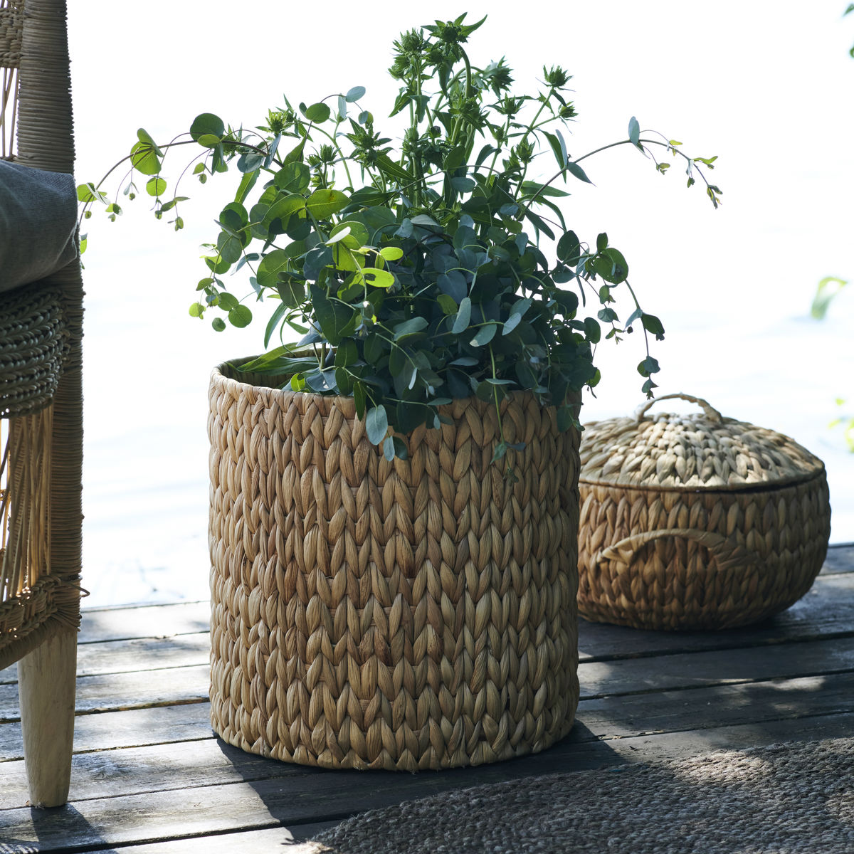 Korb Roun - natur 3er Set