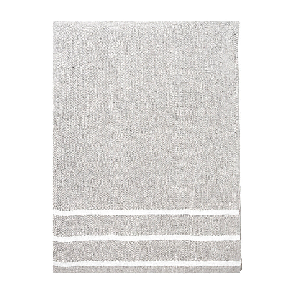 Strandtuch aus Leinen USVA - linen-white