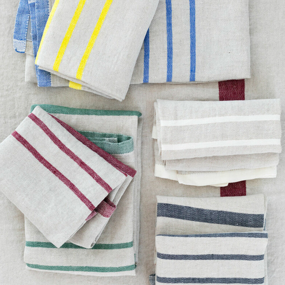 Strandtuch aus Leinen USVA - linen-white