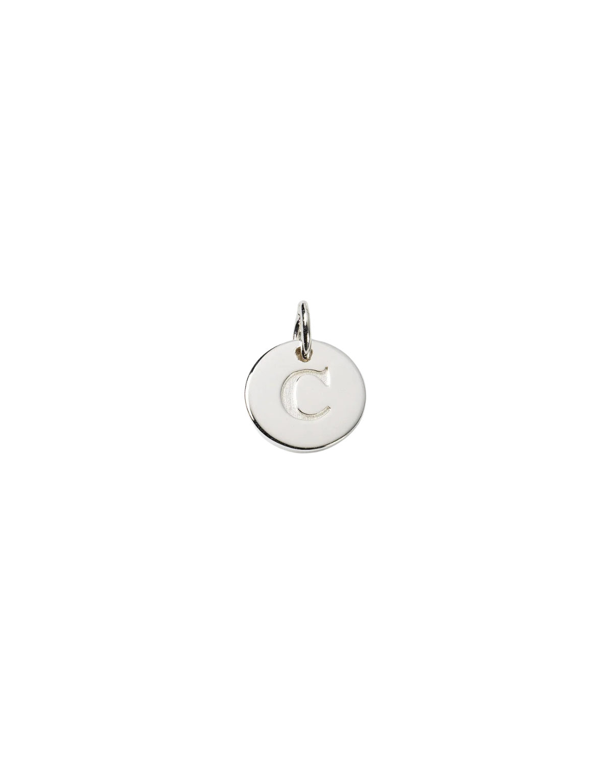 Anhänger Mini-Buchstabe - silber