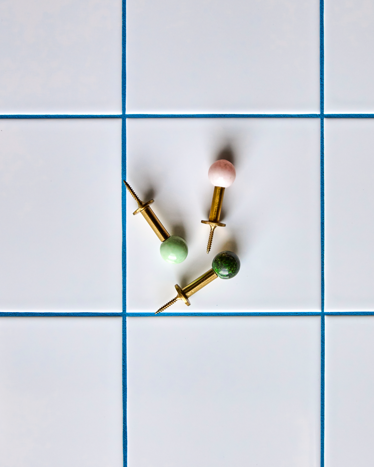 Wandhaken Ball Grün - 4cm