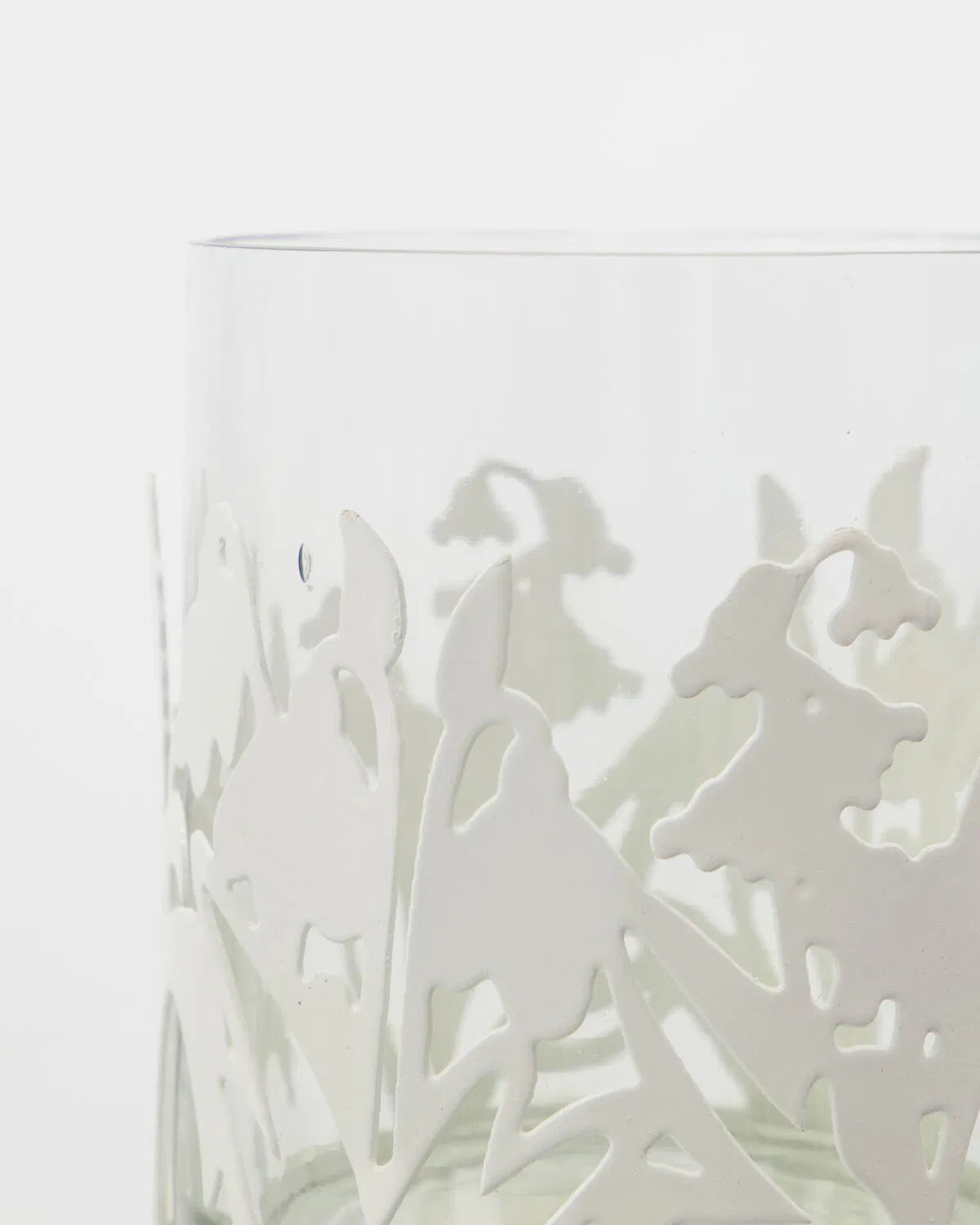 Teelichthalter Lily aus Eisen 2er-Set – Weiß