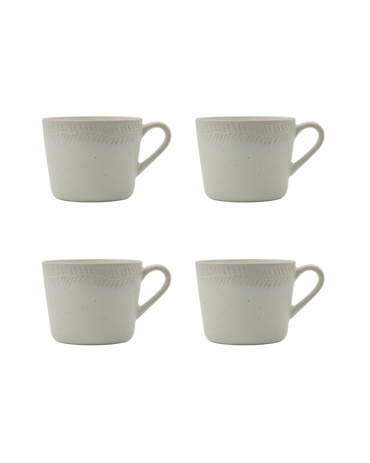 Tasse Serve - Off-White (4er-Set)