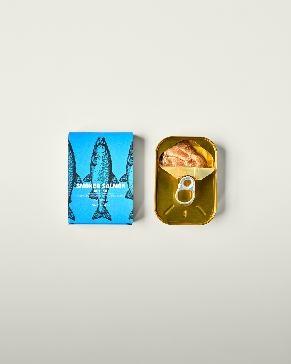 Smoked Salmon / Geräucherter Lachs in Olivenöl