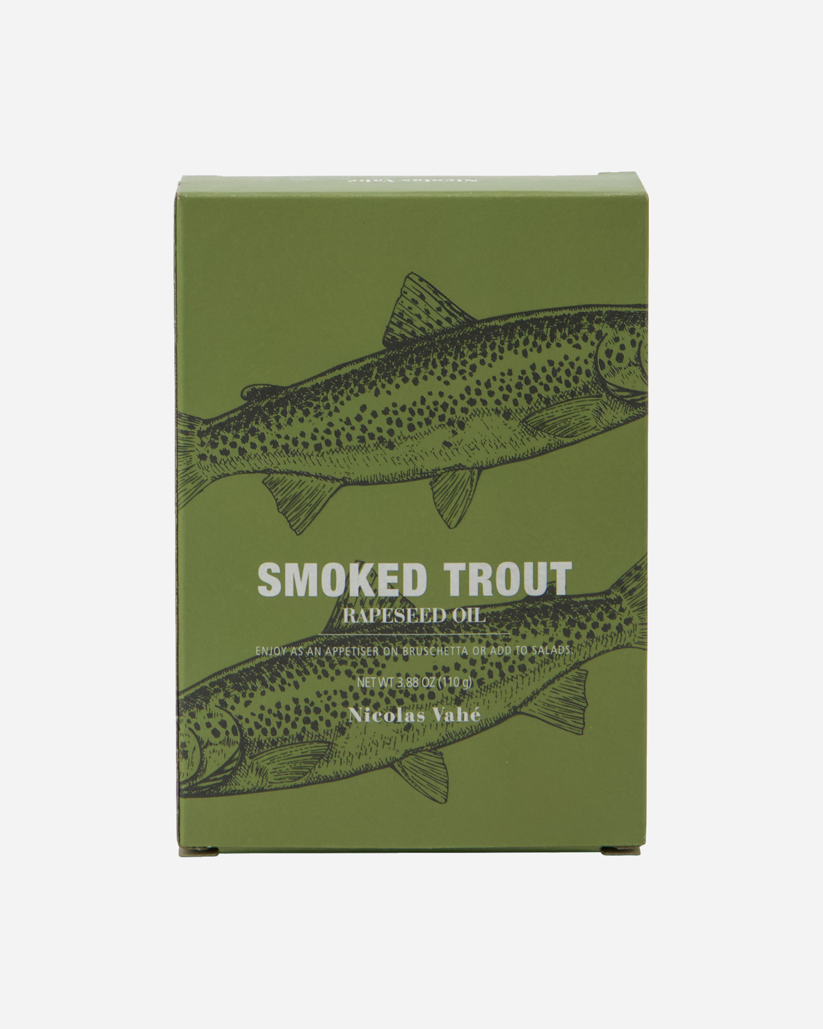 Smoked Trout / Geräucherte Forelle in Rapsöl