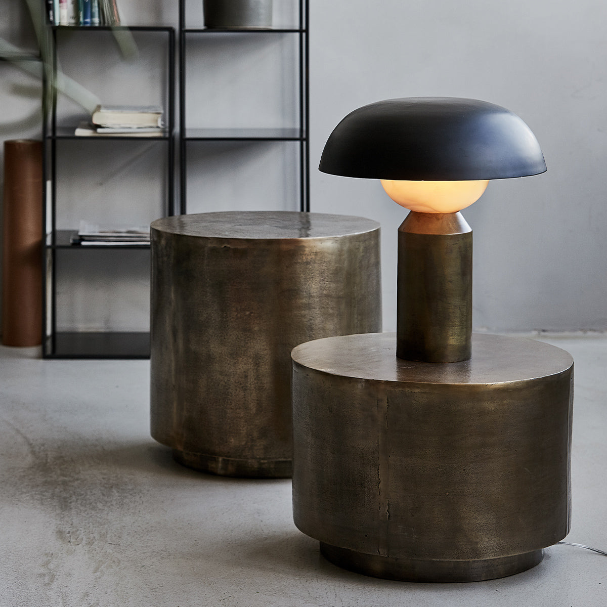 Tischlampe Big Fellow - antik