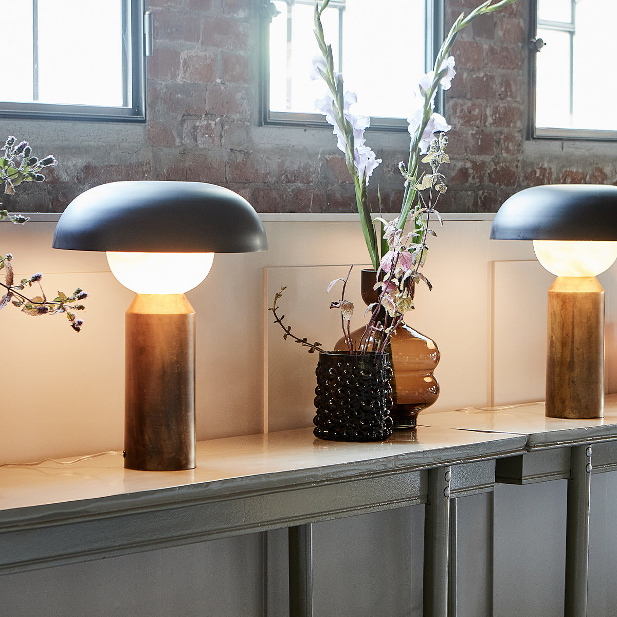 Tischlampe Big Fellow - antik