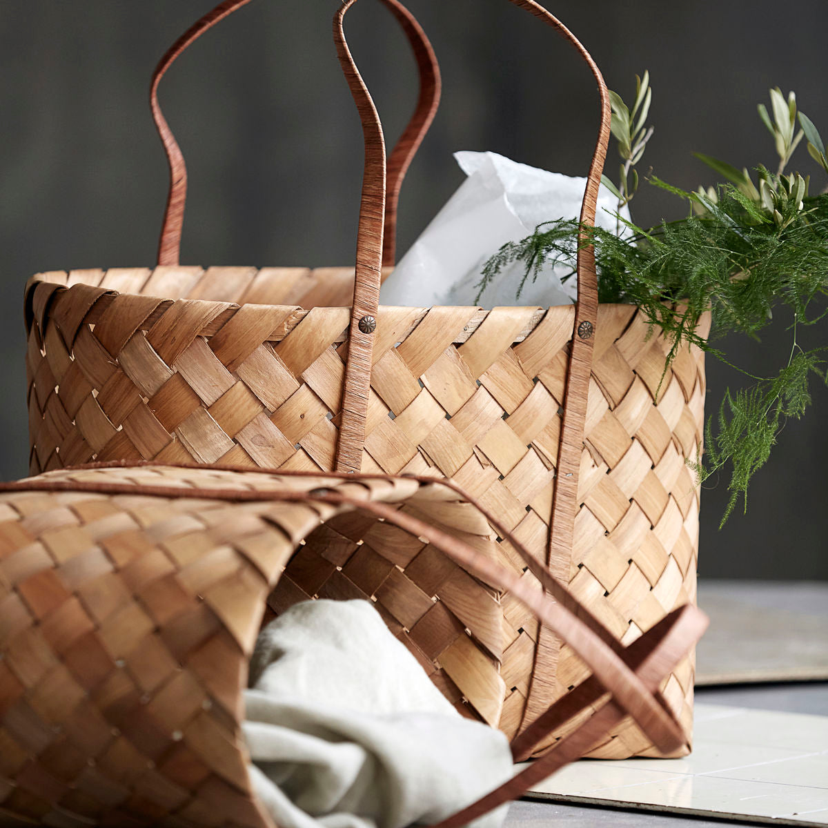 Tasche Beach - braun 2er Set