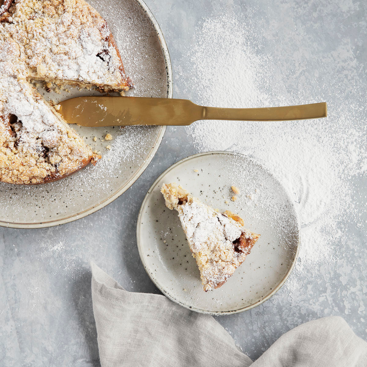 Tortenheber und Kuchenmesser - Set