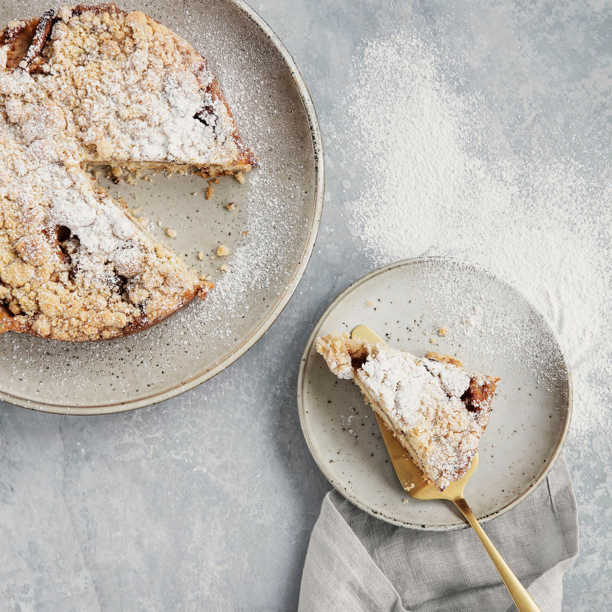 Tortenheber und Kuchenmesser - Set