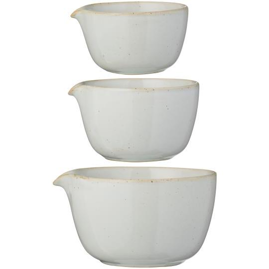 Schalenset mit Ausgießer - 3er-Set