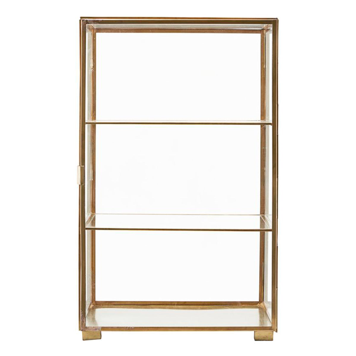 Schrank Glass - messing 35 x 35 x 56,5 cm