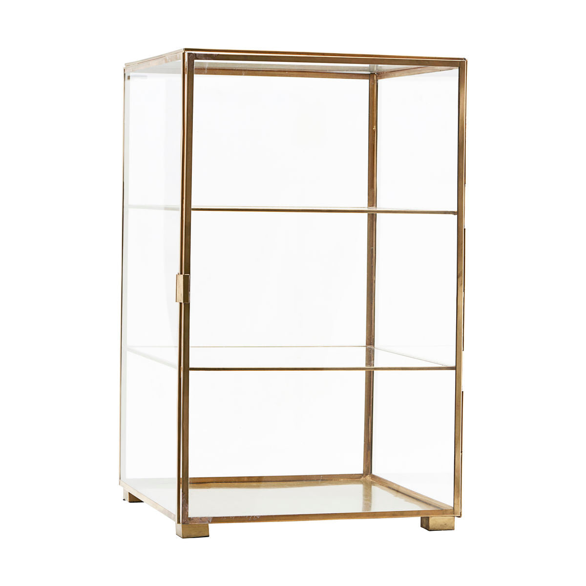 Schrank Glass - messing 35 x 35 x 56,5 cm