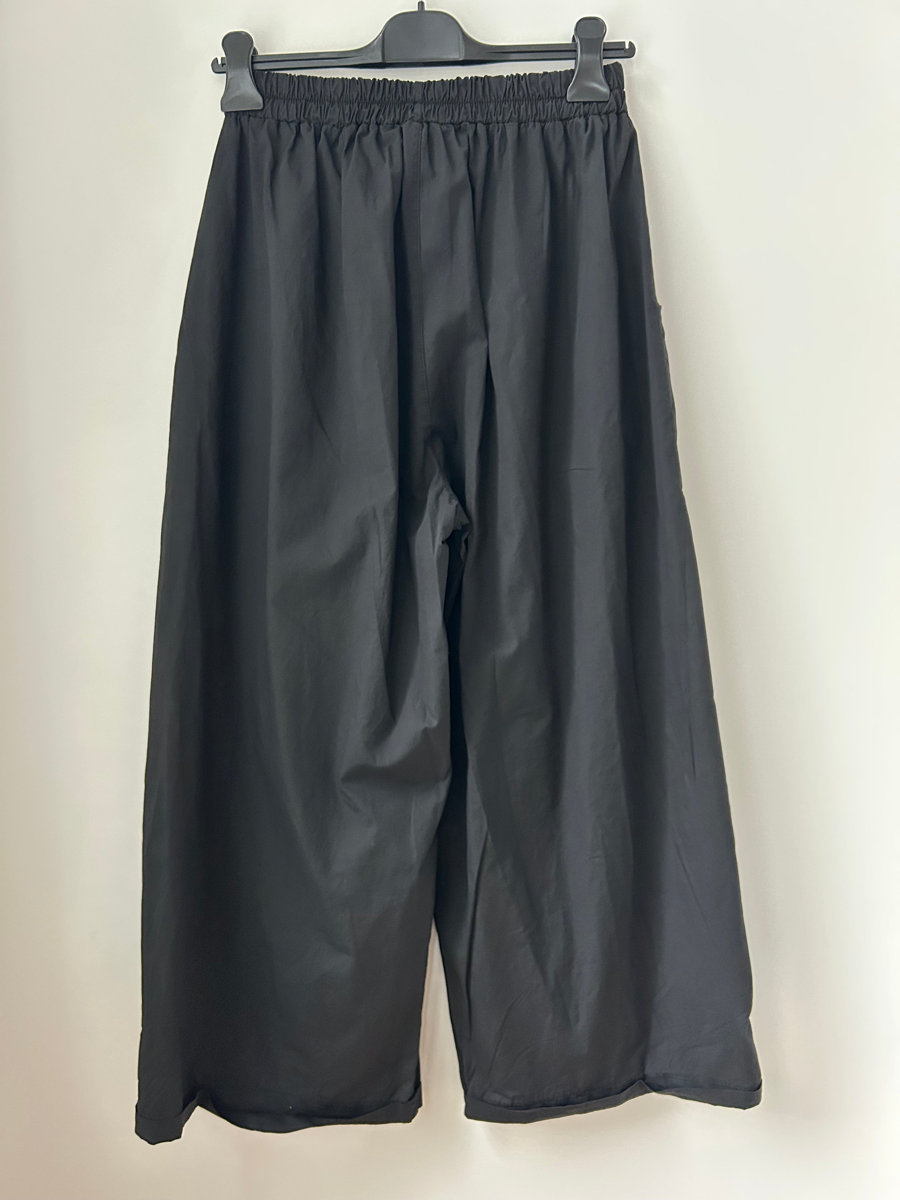 Culotte Palazzo-Hose - schwarz