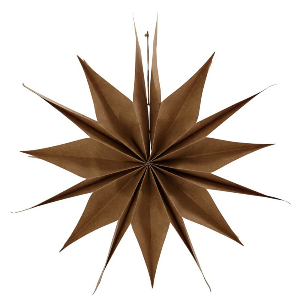 Papierstern Capella - natur Ø 50 cm