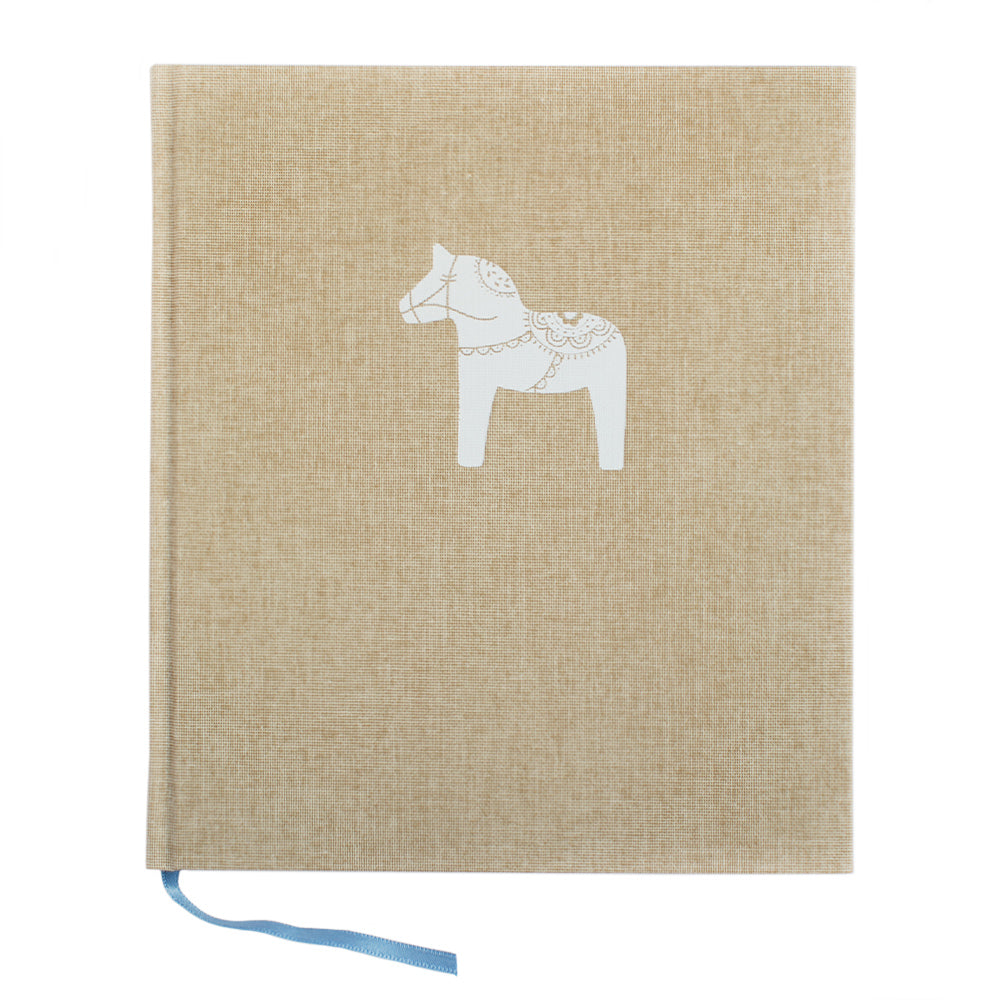 Notizbuch Dalapferd - sand 21 x 24 cm