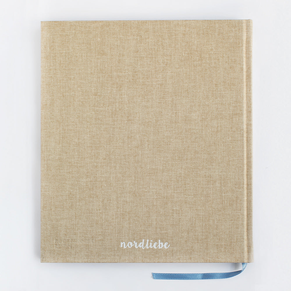 Notizbuch Dalapferd - sand 21 x 24 cm