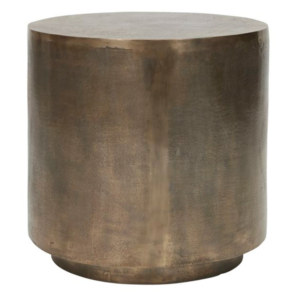 Couchtisch Rota - antikes messing Ø 50 cm