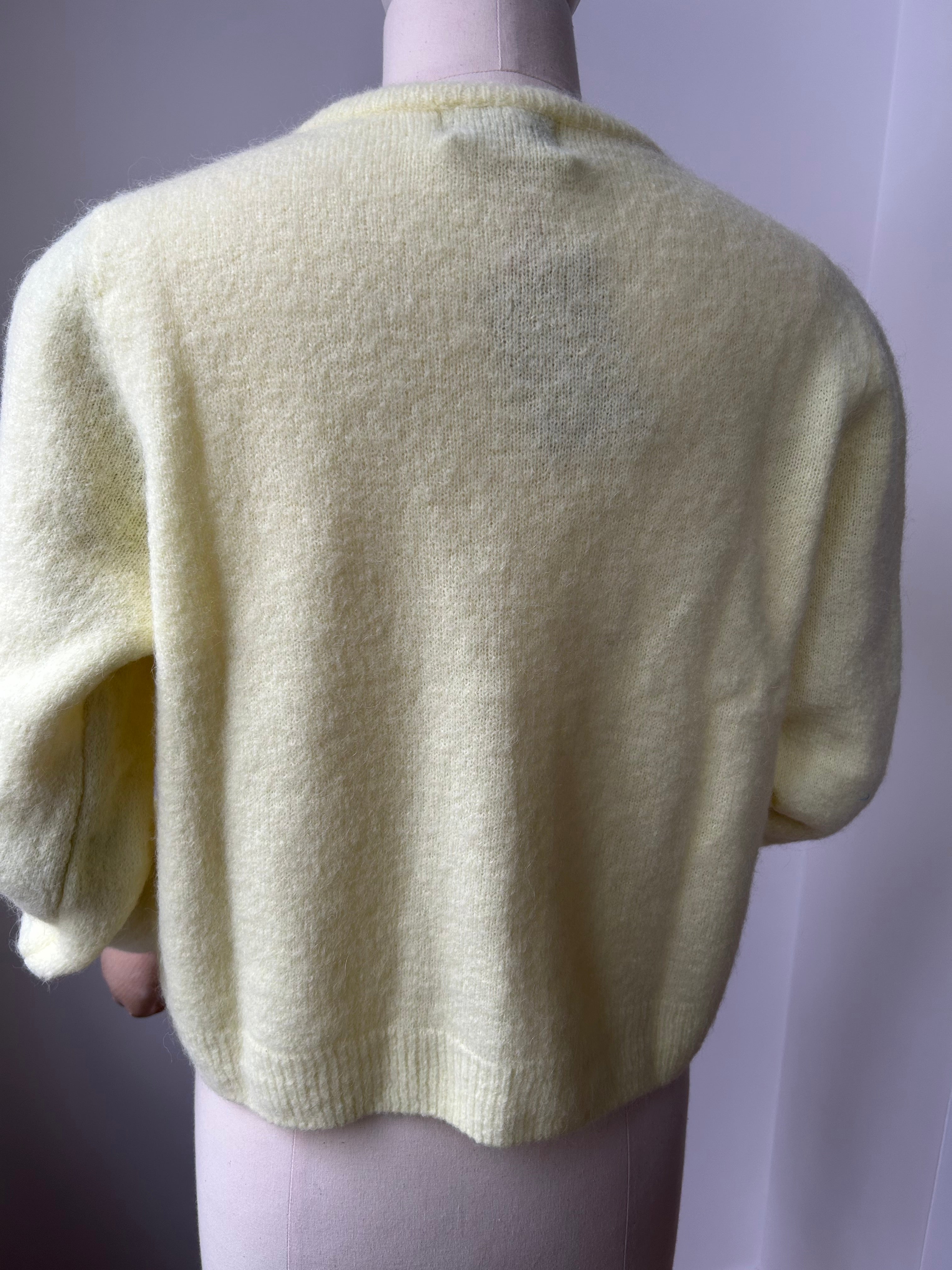 Strickjacke Cardigan - Zitronenfalter