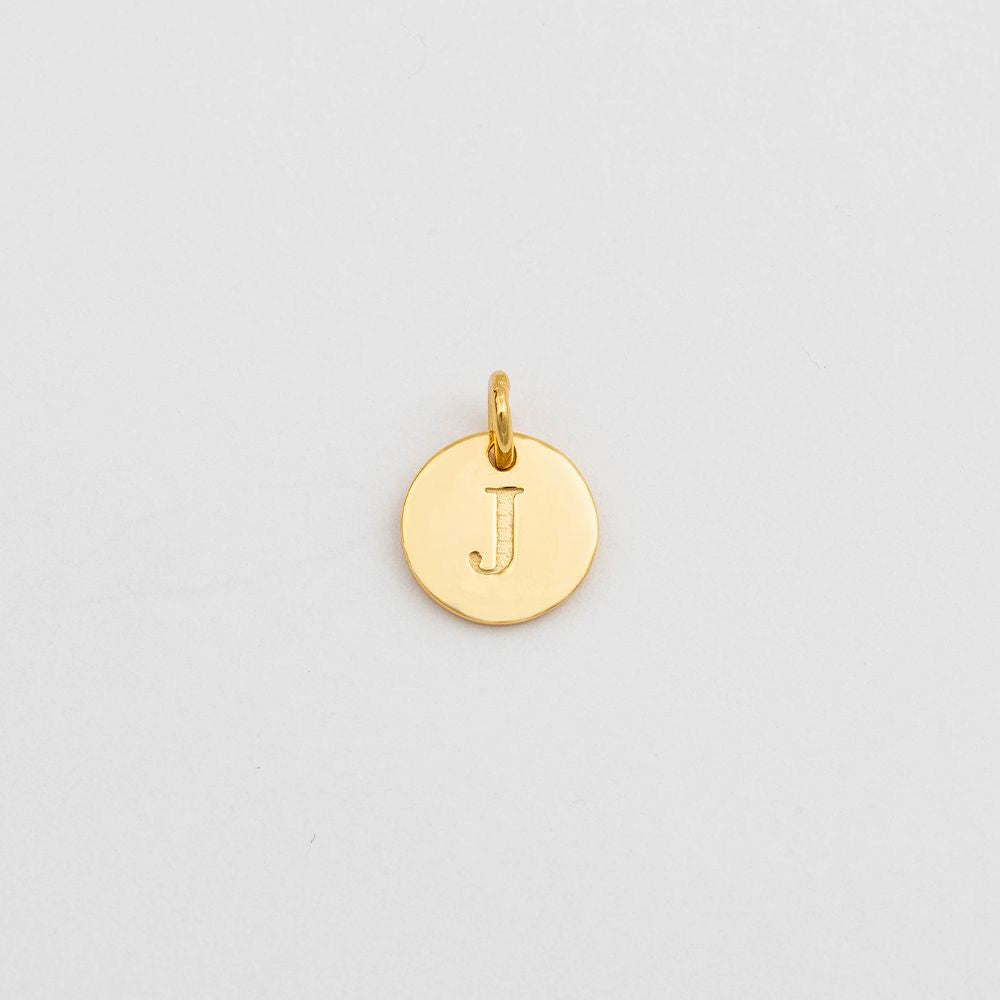 Anhänger Mini-Buchstabe - gold