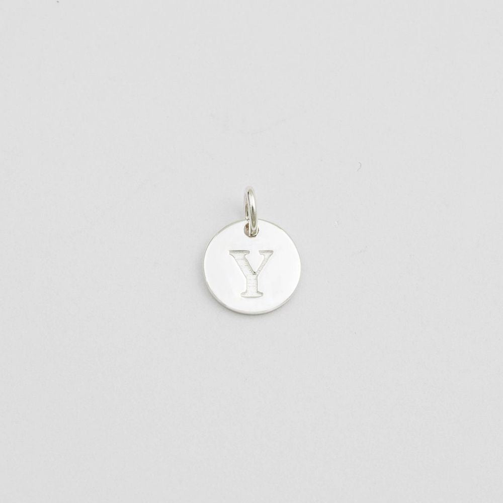 Anhänger Mini-Buchstabe - silber