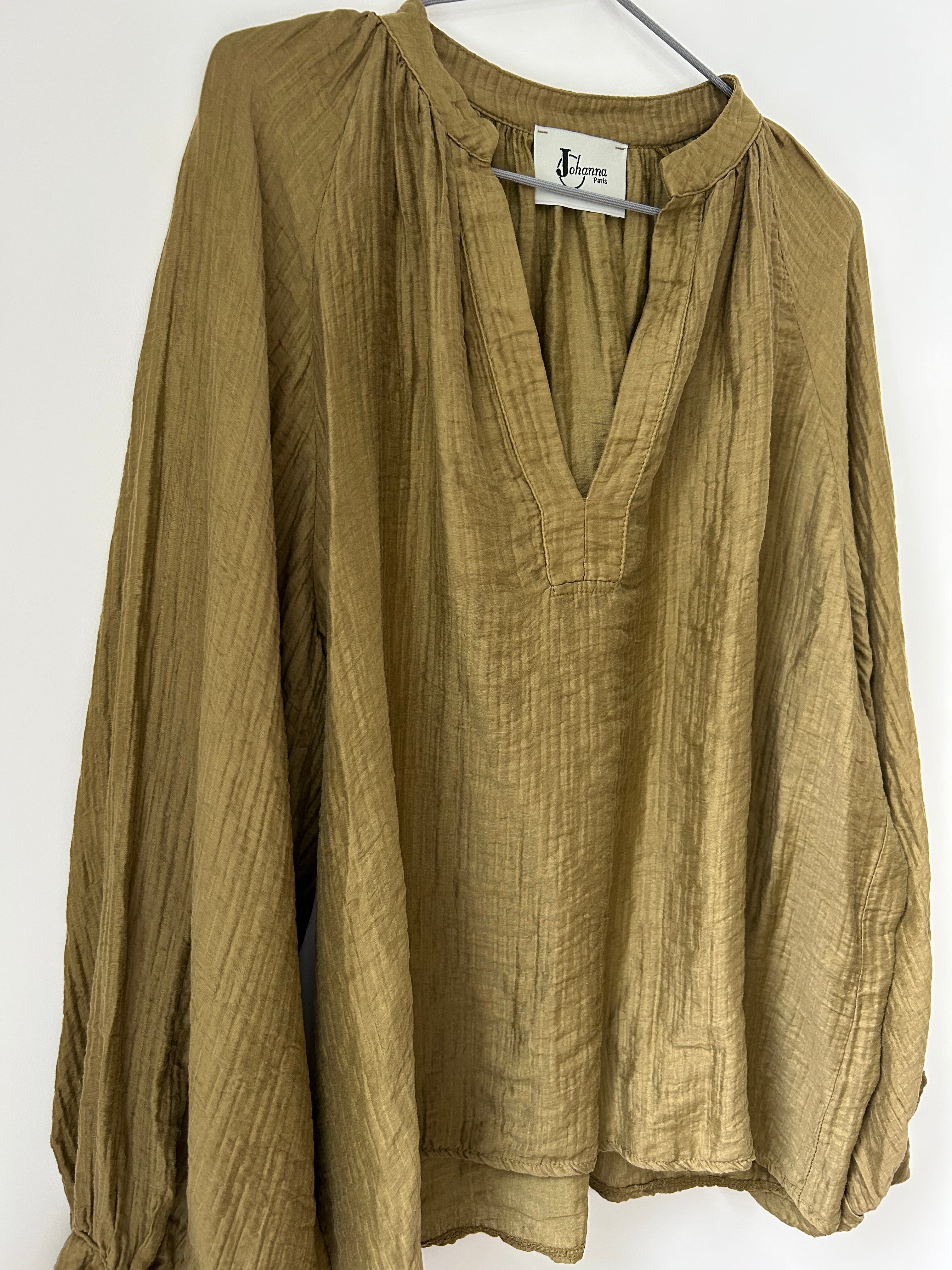 Edle Bluse - bronze