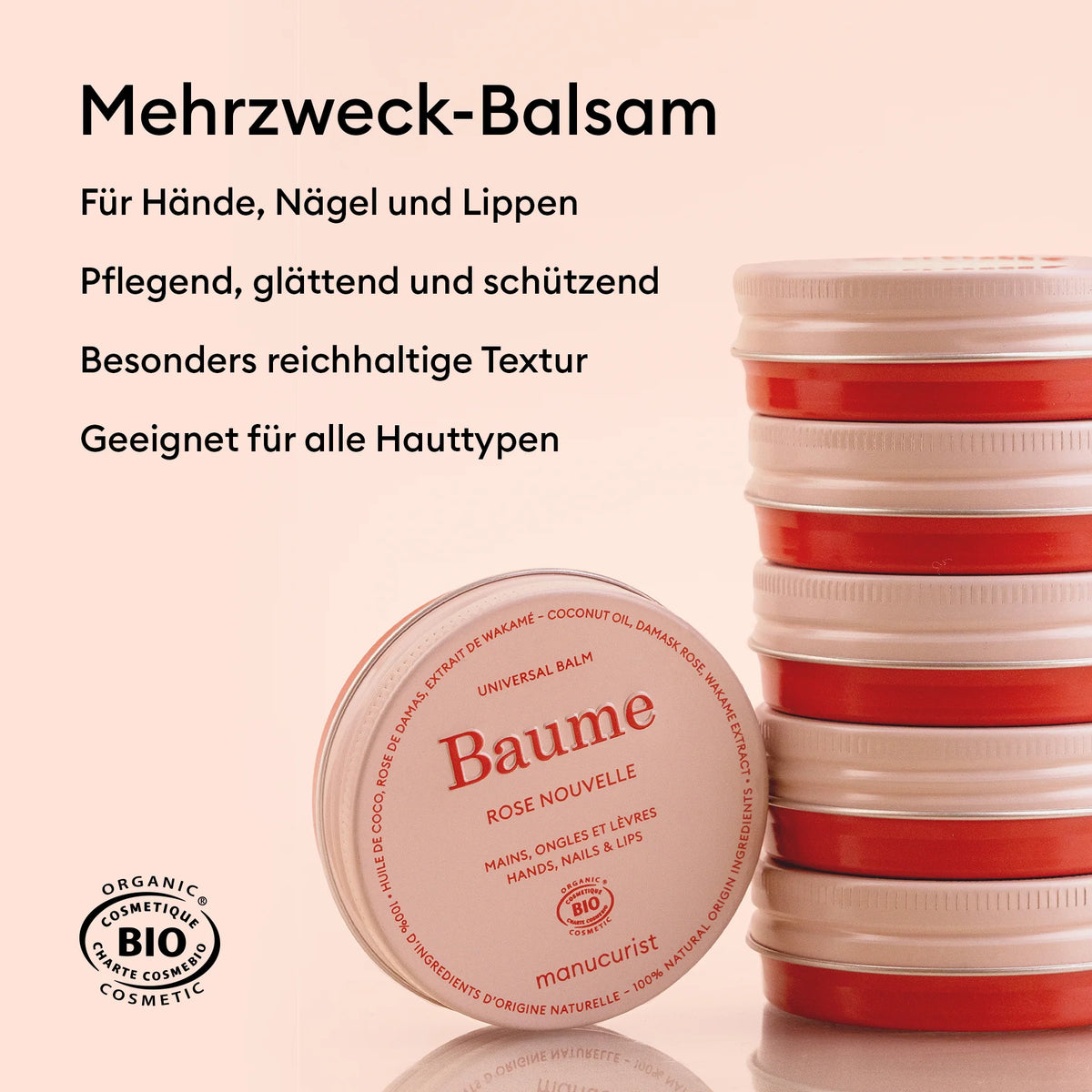 Multi-Pflegebalsam Rose Balsam - Cosmos Organic