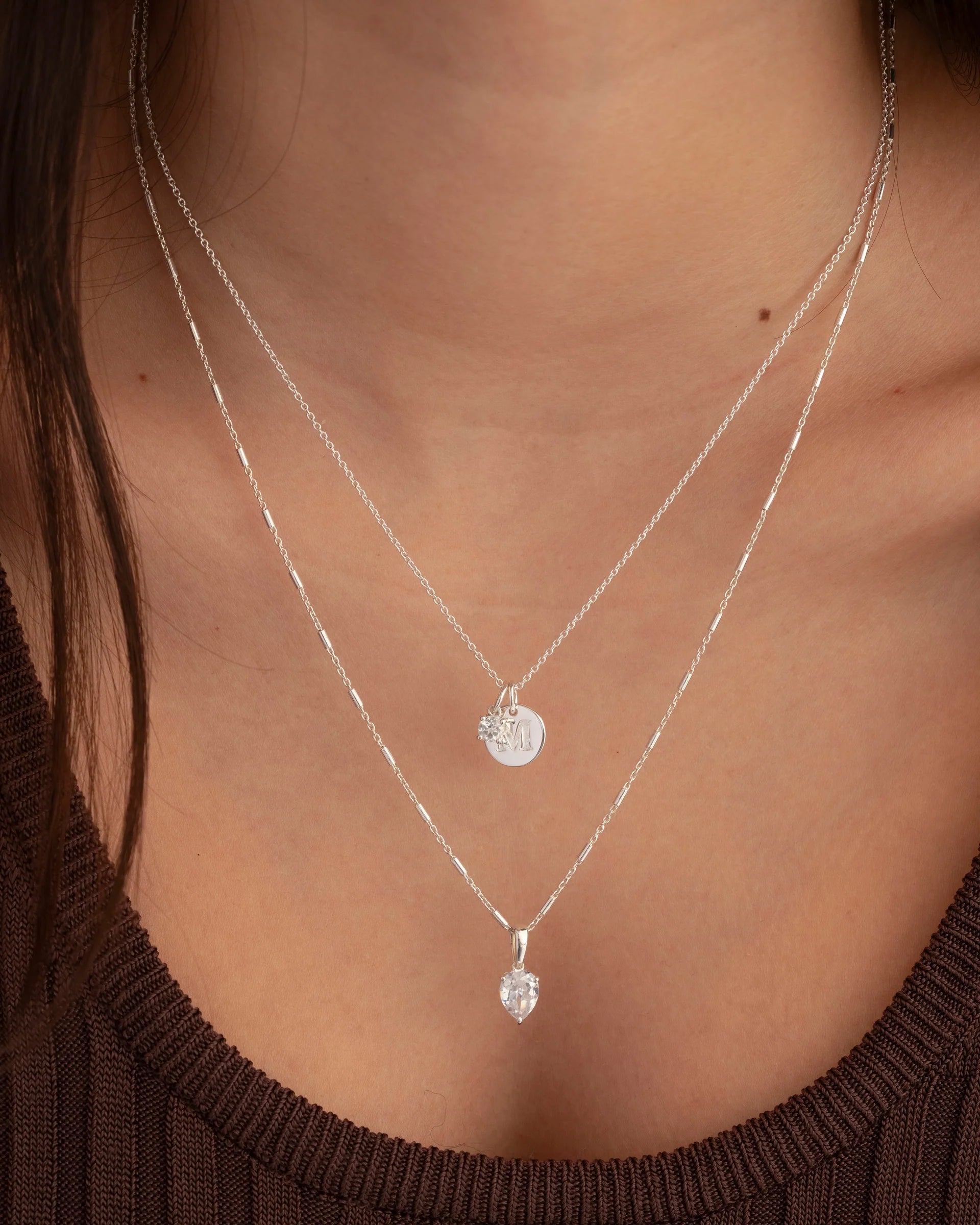 Anhänger Solo Nova - silber