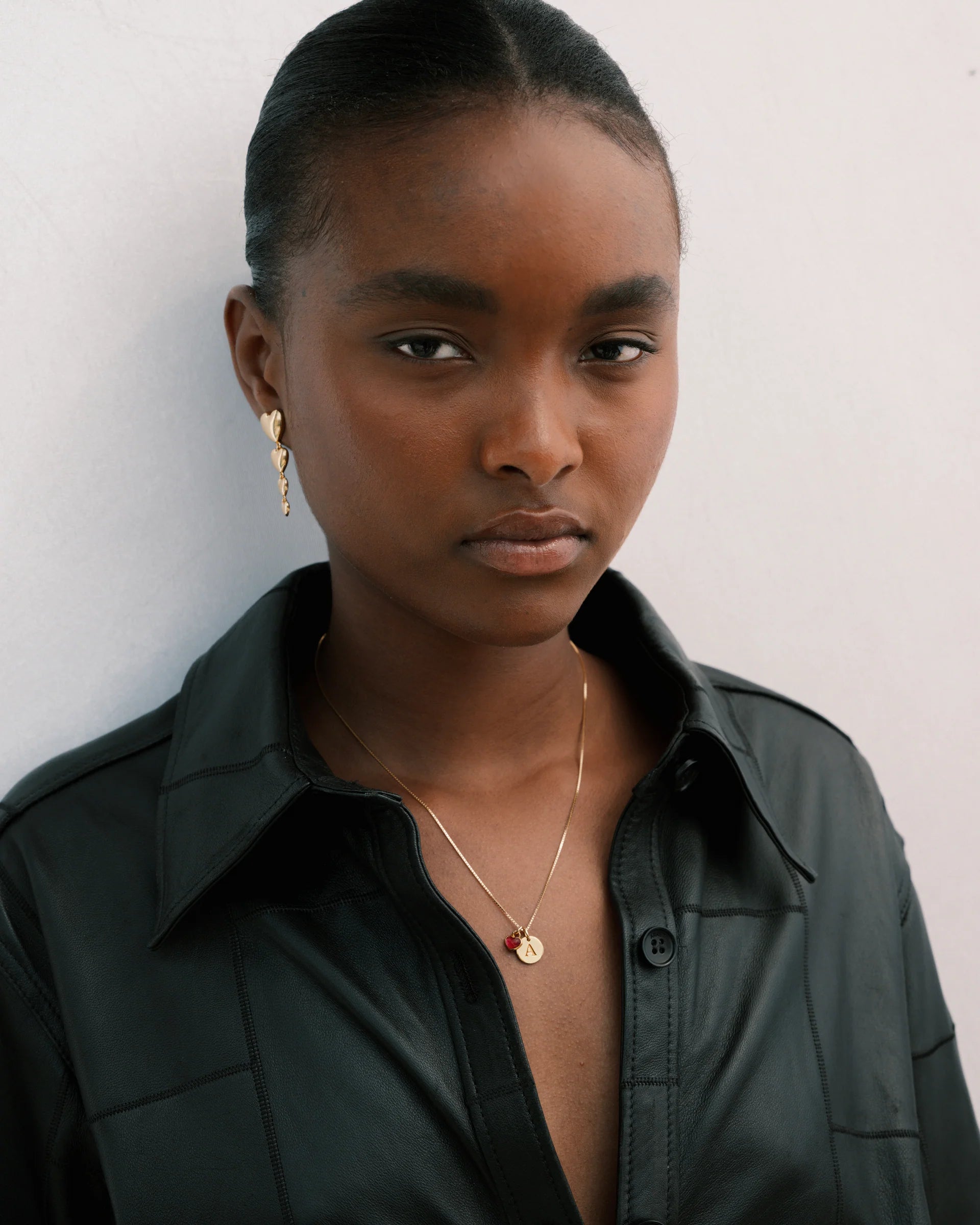 Anhänger Beloved Pendant Pink Quartz - gold