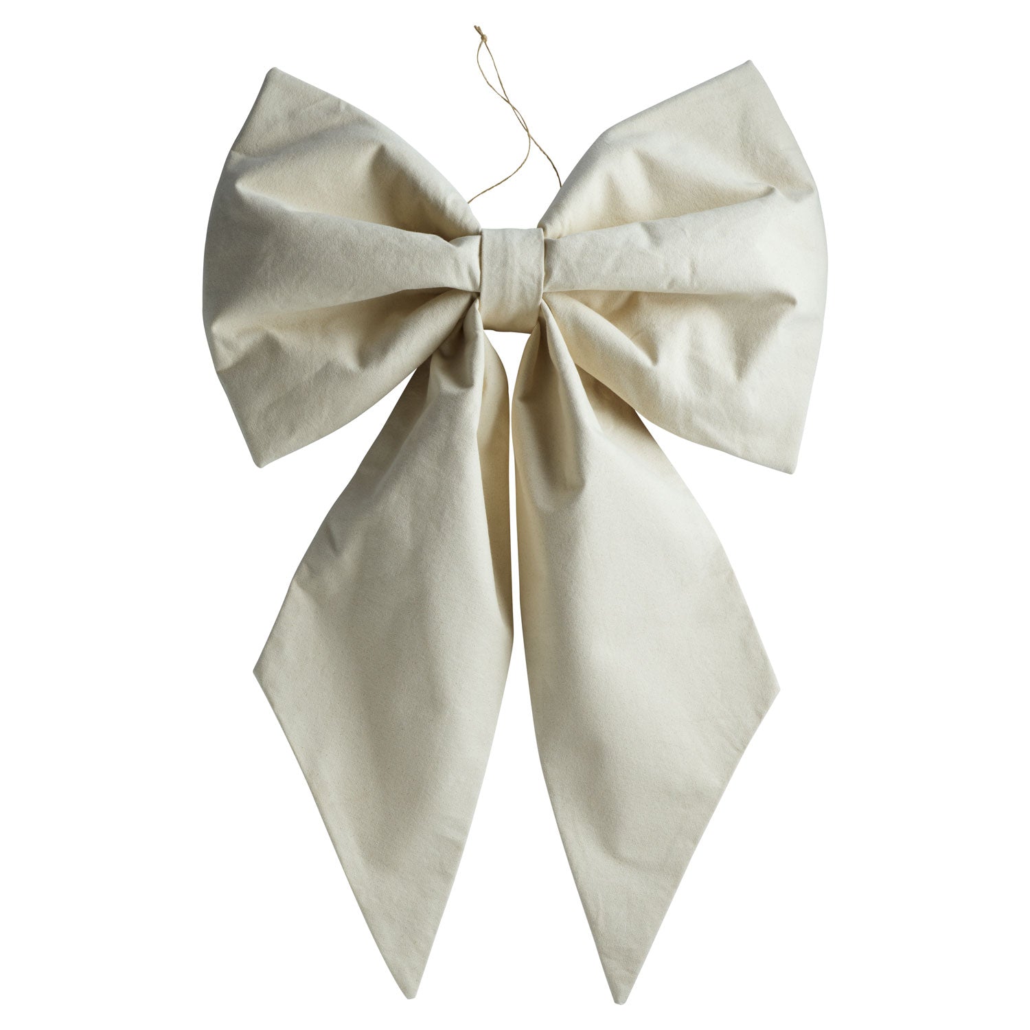 Weihnachts-Schleife / Christmas Bow - Creme - XL 40 x 60 cm