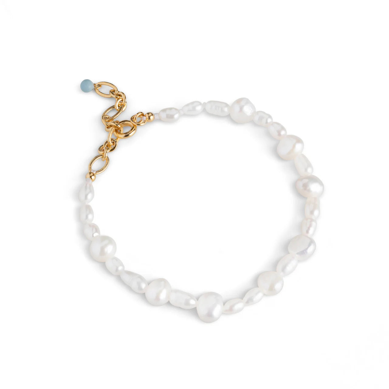 Armband Pearlie - gold