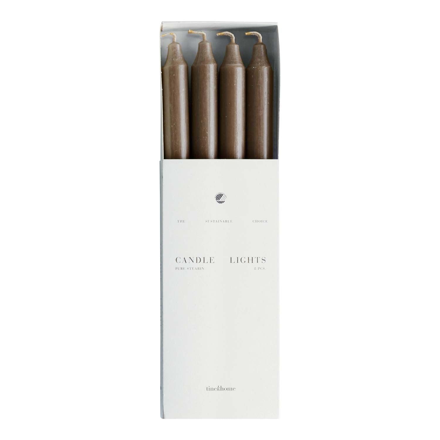Stabkerzen 30 cm Hazel - 8er Set