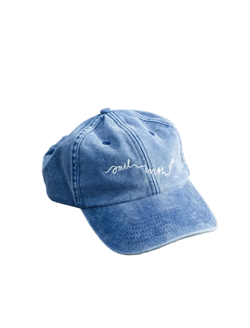 Cap "Sail With Me" - Vintage Denim