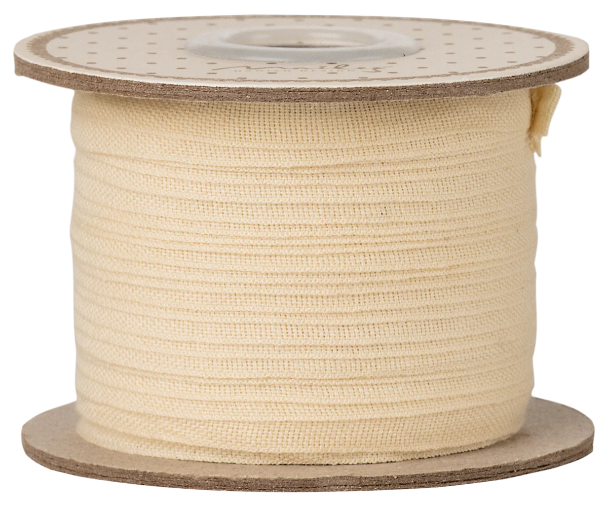 Geschenkband Ribbon, 25 m - Cream