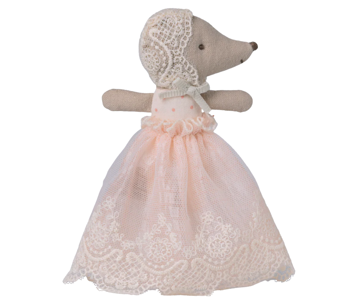 Babymaus im Kleid – Powder