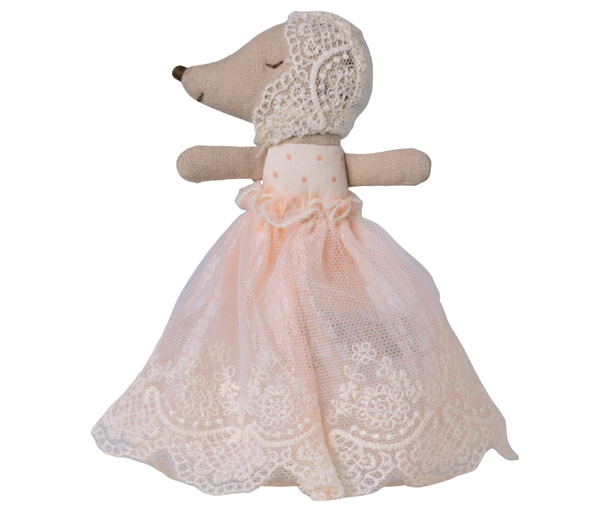 Babymaus im Kleid – Powder